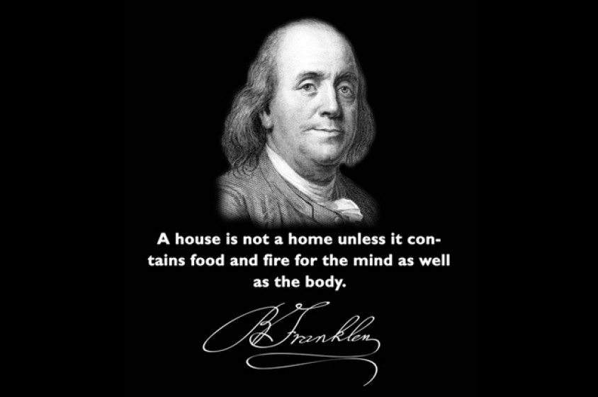In cucina con Benjamin Franklin