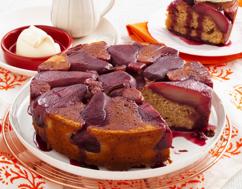 Torta di pere &ldquo;sottosopra&rdquo; 