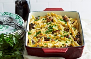 Sformato di penne ai funghi