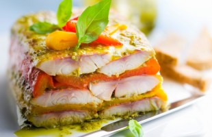 Terrina di triglie e peperoni