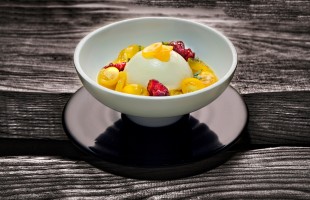 Macedonia in dolce al datterino giallo