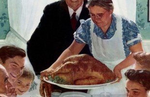 La tavola del Thanksgiving