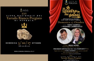 Fabio Campoli alla Fiera Nazionale del Tartufo
