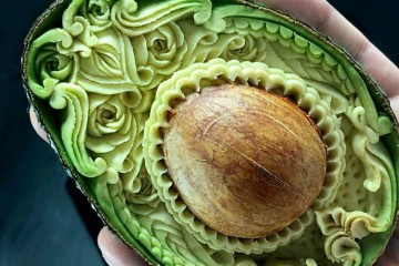 L'arte... nell'avocado