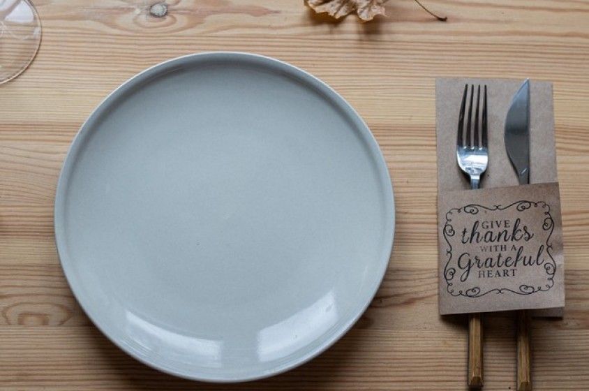 Ringraziamento per un pranzo 