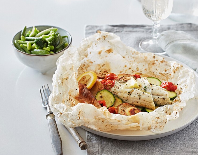 Branzino piccante al cartoccio 