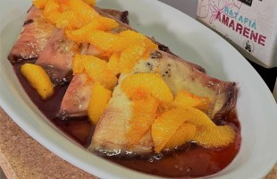 Cr&ecirc;pes alla crema e ciliegie