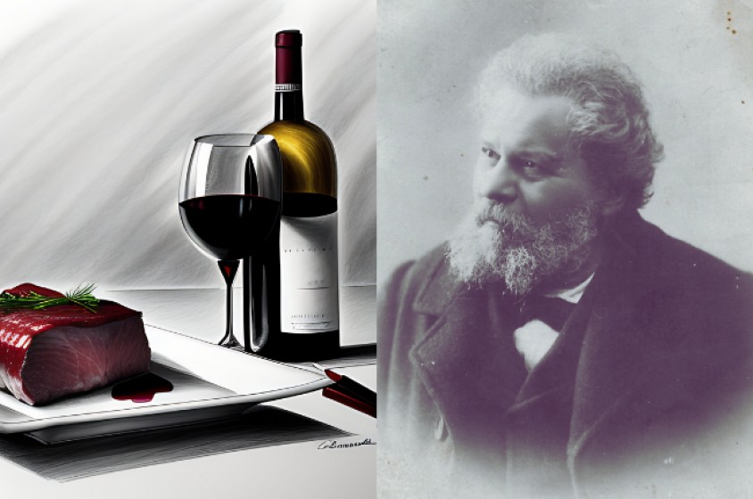 Giosu&egrave; Carducci, il buongustaio