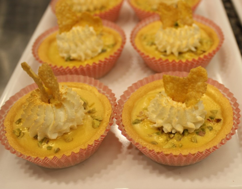 Tartellette Strega e zafferano  