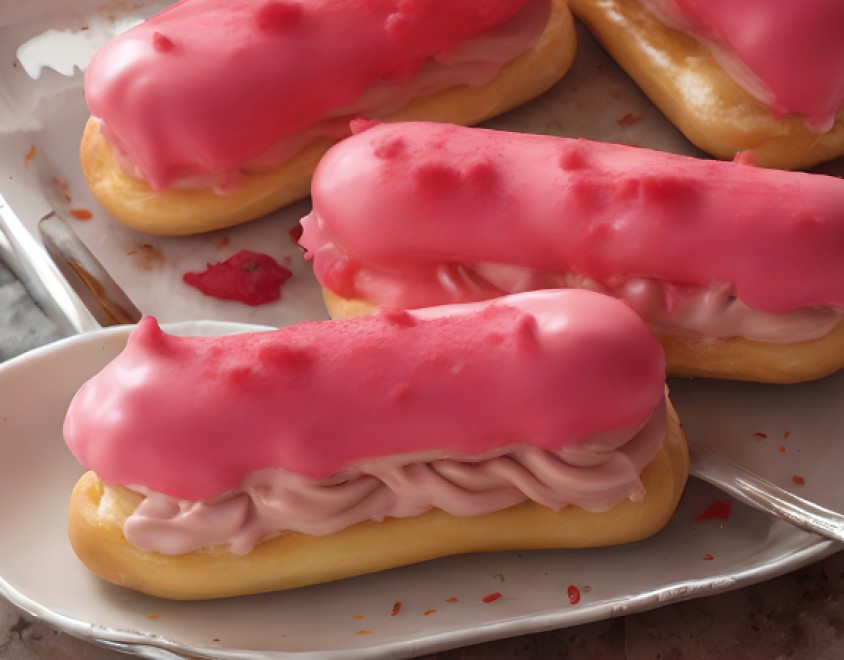 &Eacute;clair ruby ai frutti di bosco
