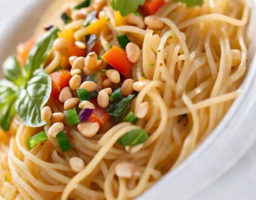 Spaghetti vegetariani light