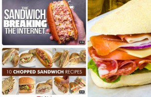Il chopped Italian sandwich