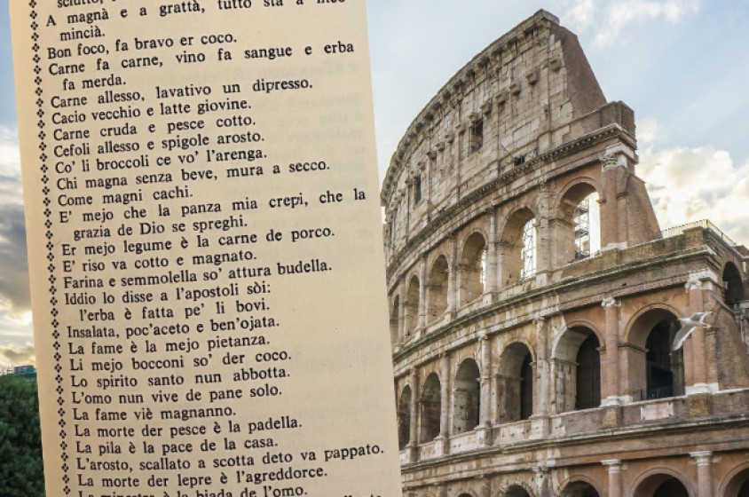 A tavola con i proverbi romaneschi