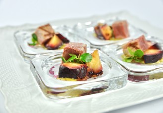 Tonno alle prugne e Negramaro