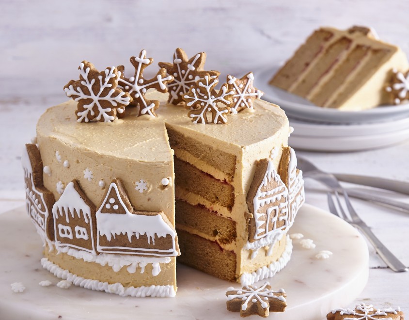 Torta di nocciole e panpepato