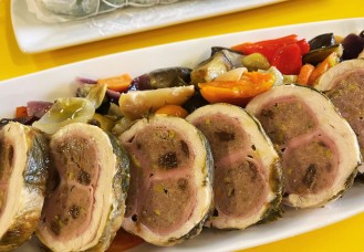 Rotolo di tacchino in camicia