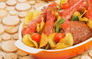Pollo "arrosso"