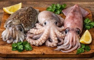 La cottura dei molluschi cefalopodi
