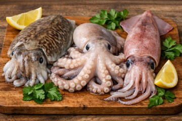 La cottura dei molluschi cefalopodi