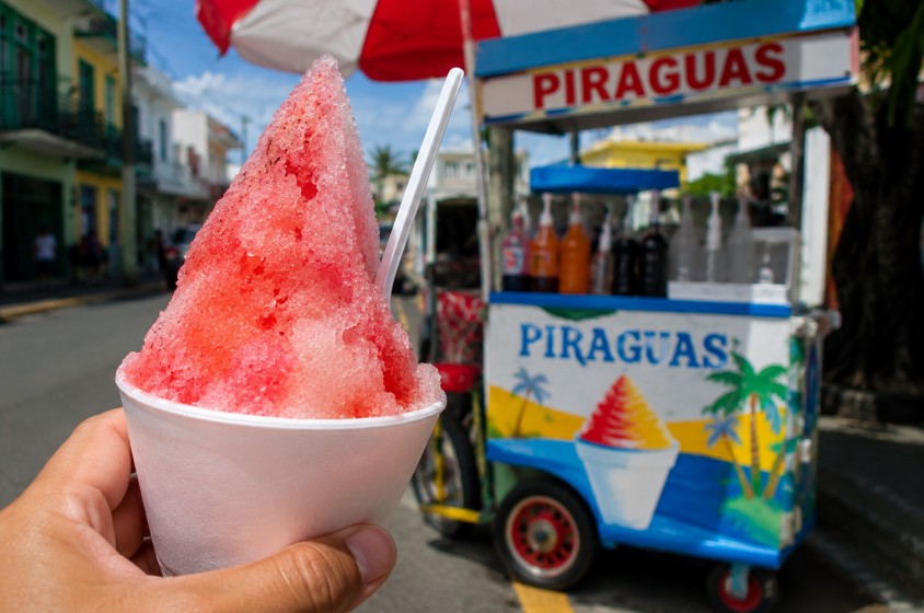 La piragua di Portorico