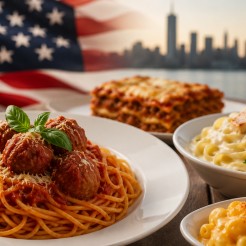 La pasta italiana vista dagli USA