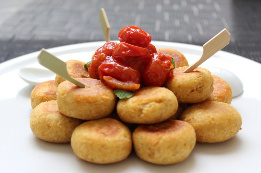 Pepite di ceci e pecorino