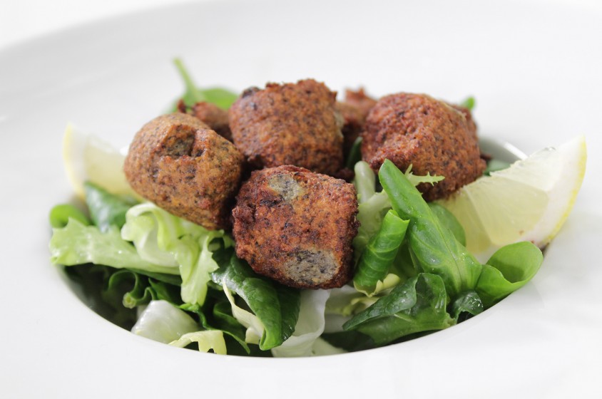 Bocconcini lenticchie e melanzane 