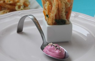 Carote pastellate in rosa