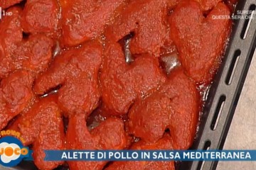 Le alette di pollo in salsa agrodolce