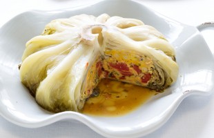 Scarole farcite al caprino 