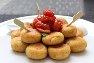 Pepite di ceci e pecorino