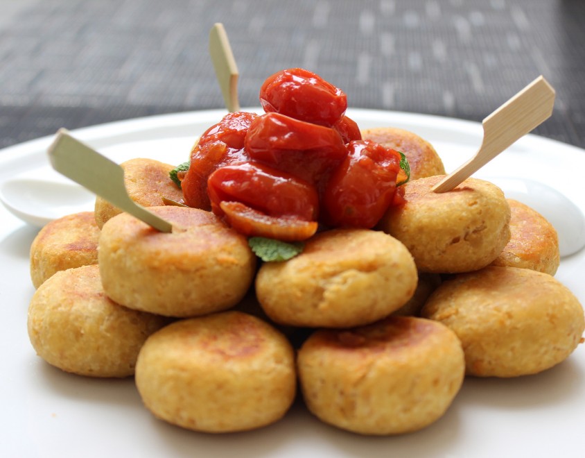 Pepite di ceci e pecorino