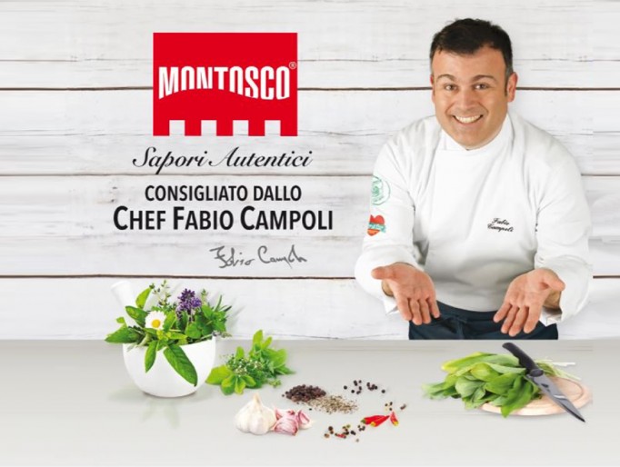 Fabio Campoli testimonial per l’azienda Montosco